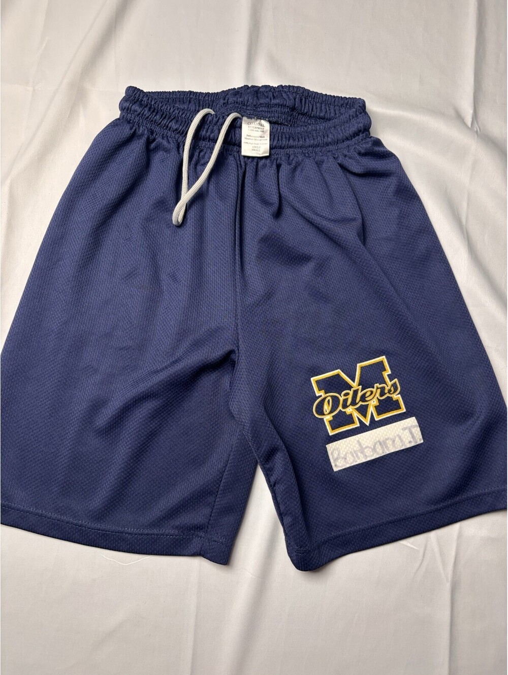 Midland Oilers Mesh Athletic Shorts Drawstring Adult Small